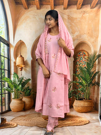 Kurta With Pant & Dupatta Set